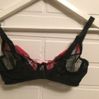 Gossard mustat / pinkit rintaliivit 75D - pikkukuva 4
