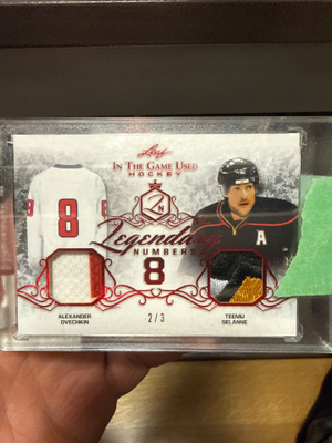 2019-20 Leaf ITG Selänne / Ovechkin 2/3