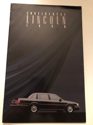 Myyntiesite - Lincoln Continental - 1990