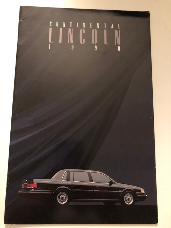 Myyntiesite - Lincoln Continental - 1990