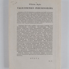 Wilhelm Röpke : Taloustieteen perusongelmia - pikkukuva 2
