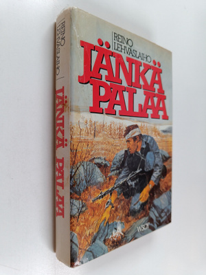 Reino Lehväslaiho : Jänkä palaa (signeerattu)