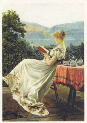 Johann Hamza: Terassilla