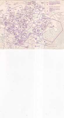 Helsinki, Postiosoitekartta   b679