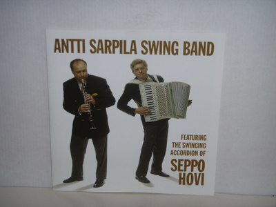 Antti Sarpila Swing Band Featuring Seppo Hovi CD