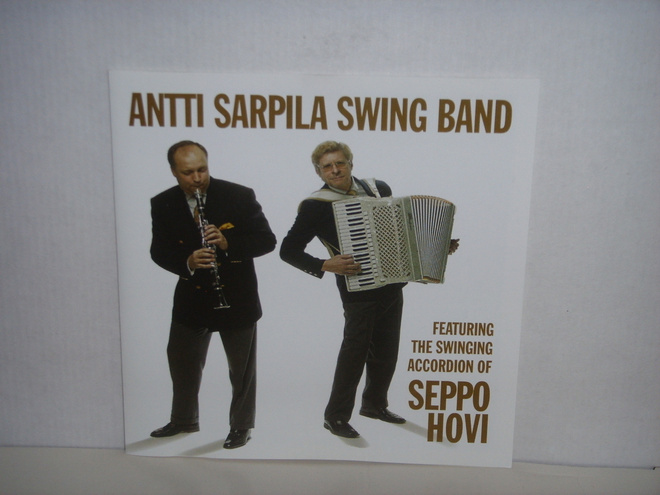 Antti Sarpila Swing Band Featuring Seppo Hovi CD