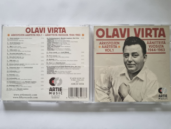 OLAVI VIRTA: ARKISTOJEN AARTEITA VOL. 1 CD