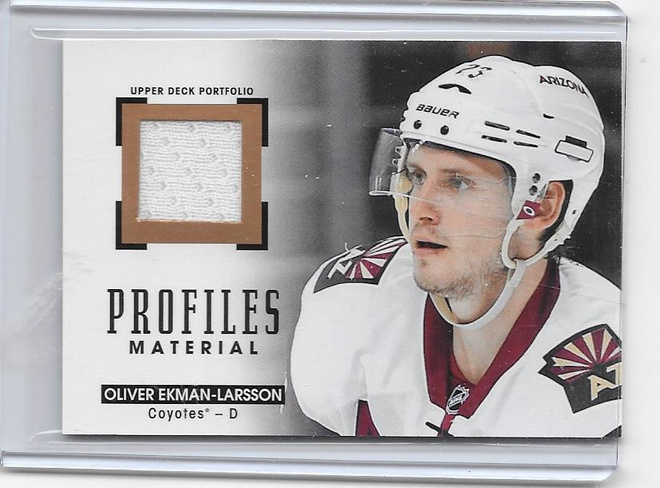 2015-16 Upper Deck Portfolio #PM-OE Oliver Ekman-Larsson