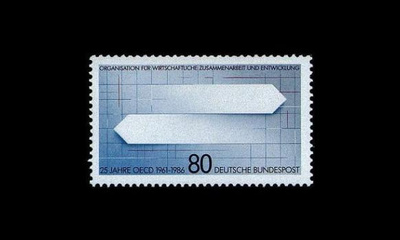 Saksa 1294 ** OECD 25v (1986)