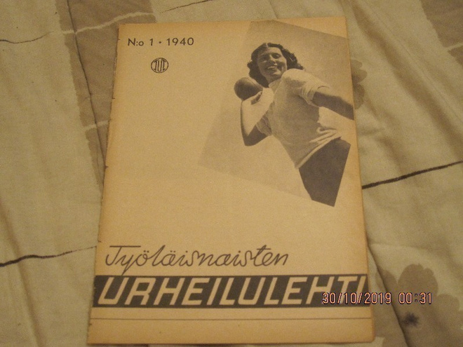Työläisnaisten Urheilulehti 1/1940