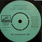 THE HOOTENANNY TRIO: Tatuoitu nainen * Neitonen * FIN 1964 - pikkukuva 1