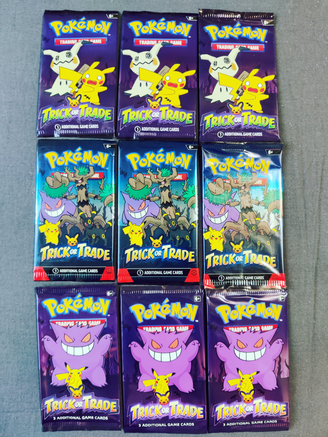 Pokemon Promo Boostereita 9kpl