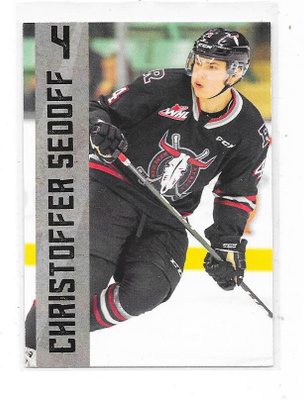 2019-20 Red Deers Rebels TeamIssued #4 Christoffer Sedoff