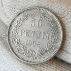 50 penniä 1908 hienokuitoinen - pikkukuva 1