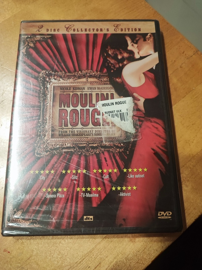 Moulin Rouge UUSI Nicole Kidman Ewan McGregor