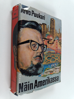 Arvo Puukari : Näin Amerikassa : 12 piirrosta ja 60 liite...