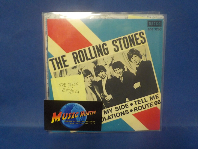 THE ROLLING STONES - TIME IS ON MY SIDE EX-/EX+ 7"
