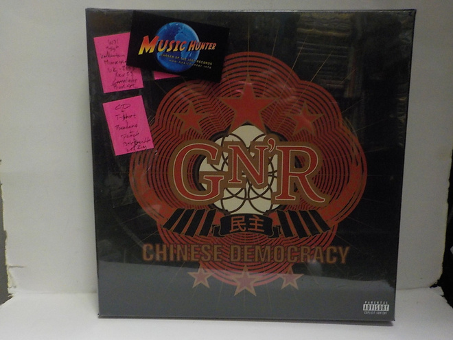 GUNS N´ ROSES - CHINESE DEMOCRACY UUSI "SS" BOX SET