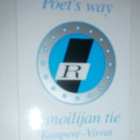 Poe'ts way - Runoilijan tie, Tampere - Virrat, käytt. tarra - pikkukuva 1