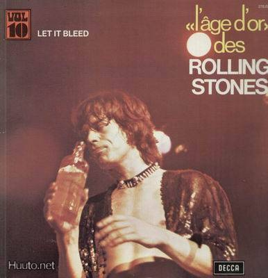 ROLLING STONES : LET IT BLEED : 'L'age d'or"VINYYLI  LP.1974