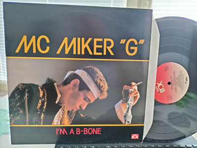 MC MIKER G, I'm a B-Bone, LP SWE -87 UPEA KUNTO !!
