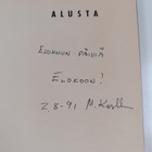 Markku Kaskela : Alusta : runoja (signeerattu, tekijän om... - pikkukuva 3