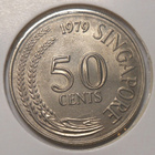 Singapore. 50 cents 1979. - pikkukuva 1