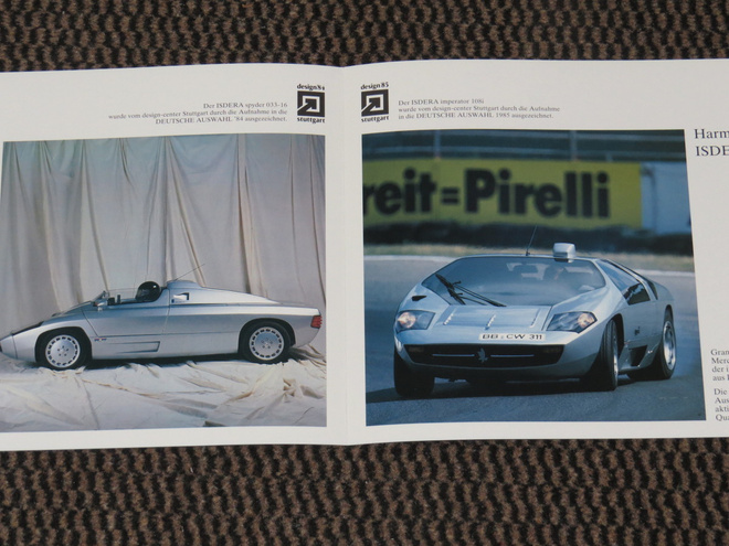1989 Isdera Imperator / Spyder esite - KUIN UUSI -  282 km/h