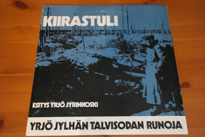 Yrjö Jyrinkoski:Kiirastuli-Yrjö Jylhän Talvisodan Runoja LP