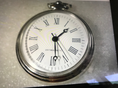 Mekaaninen teräs 40mm taskukello
