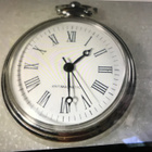 Mekaaninen teräs 40mm taskukello - pikkukuva 1