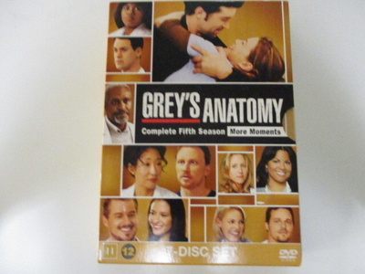 DVD GREYN ANATOMIA KAUSI 5
