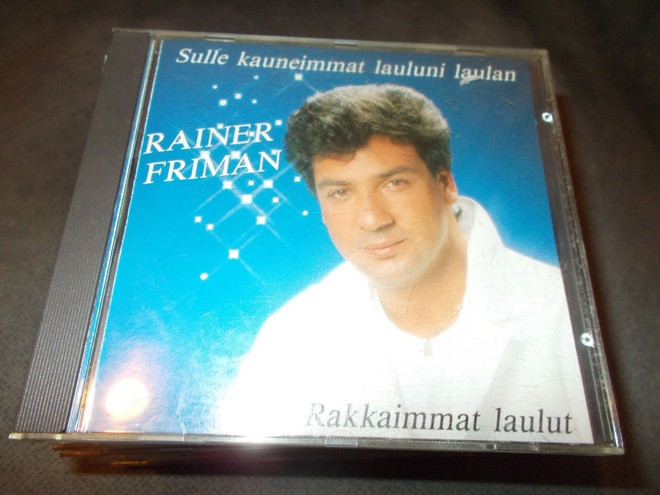 CD RAINER FRIMAN ** RAKKAIMMAT LAULUT **