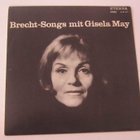 Gisela May LP 1973 Brecht-Songs Mit Gisela May+nimmarit - pikkukuva 1