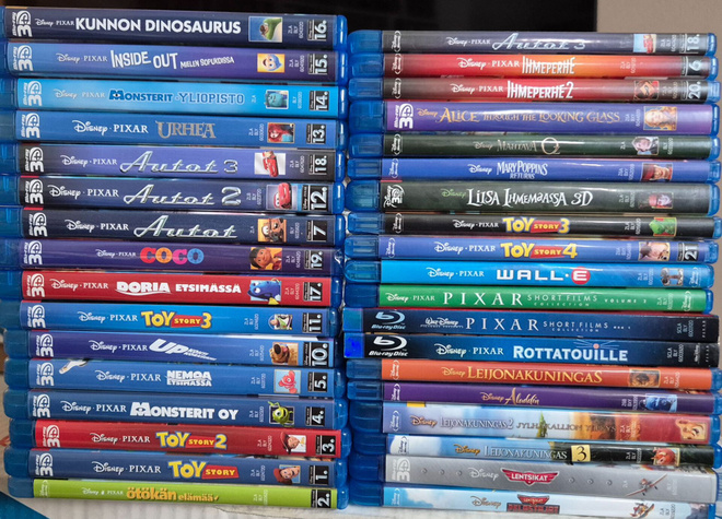 DISNEY PIXAR YM DISNEY 35 KPL  -Blu-Ray