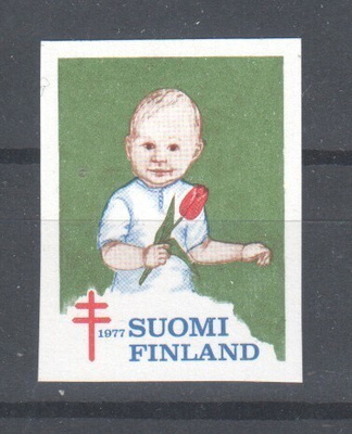 Tub joulumerkki 1977 hammastamaton