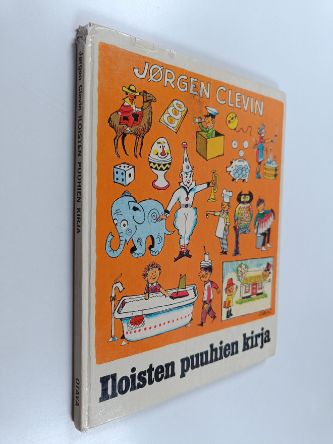 Jörgen Clevin : Iloisten puuhien kirja : keksi, kerro, ar...