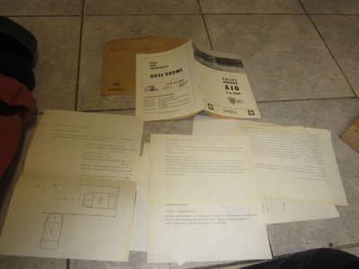 PÄIJÄNNE AJO 1.6. 1969 OPAS + PAPERIT