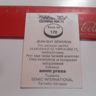SEMIC Olympia-MM-72 #170 Jean-Guy Gendron Philadelphia NHL - pikkukuva 2