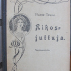 Fredrik Thieme: Rikosjuttuja, Sampo 1900. 114 s. - pikkukuva 1