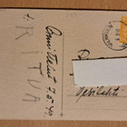 kukkakortti, ruusut, kulkenut 1949 - pikkukuva 2