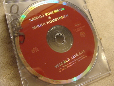 Samuli Edelmann & Mikko Kuustonen CD sinkku VELI ÄLÄ JÄTÄ