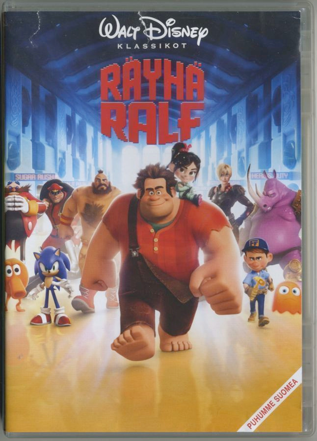 Disney: RÄYHÄ-RALF - Suomalainen DVD 2013 - Wreck-It Ralph
