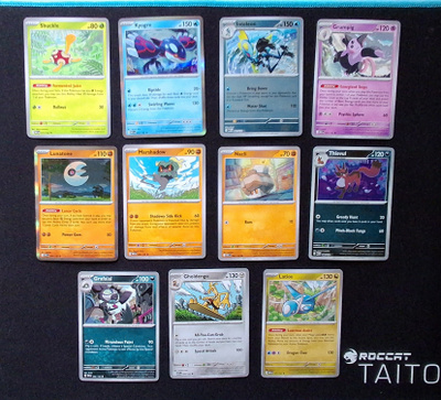 Pokemon kortit 11kpl (#81 Mega Evolution base set)