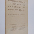 Eino Kauppinen : Aleksis Kiven mailla : matkaajan opas = ... - pikkukuva 1