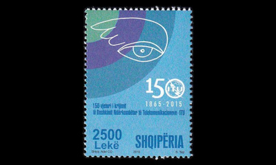 Albania 3516 ** Kansainvälisen televiestintäliiton 150v (2