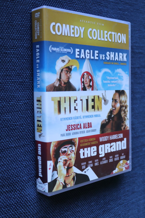 3DVD Eagle vs Shark, The Ten ja The Grand (Comedy Collection