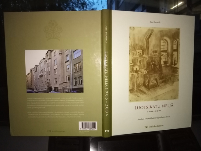 Suomala :  Luotsikatu 4 1906-2006 ( SIS POSTIKULU)