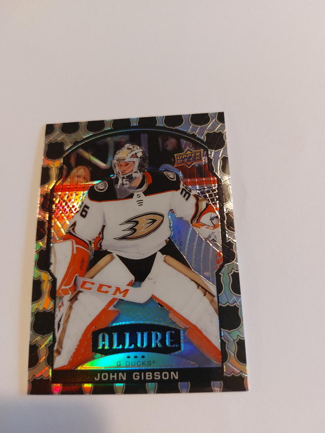 2020-21 Upper Deck Allure 2005 Shield #18 John Gibson