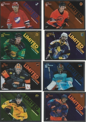 2022/23 cardset limited edition kortit 3e kpl